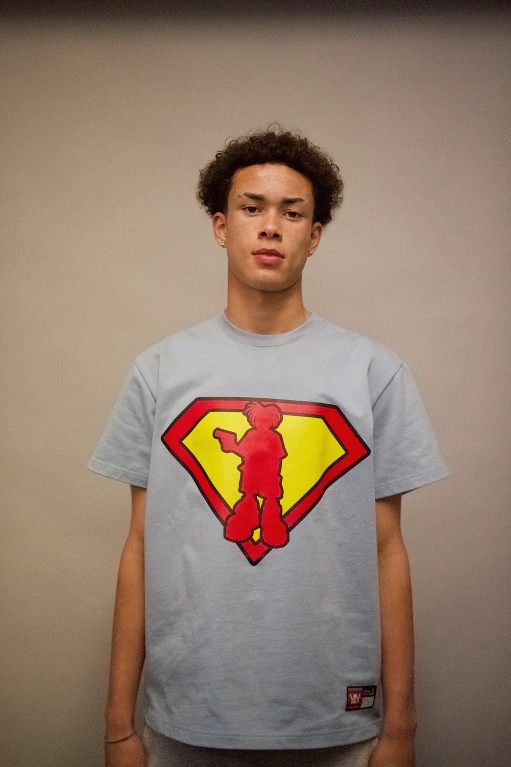 SAVE THE WORLD TEE BLUE