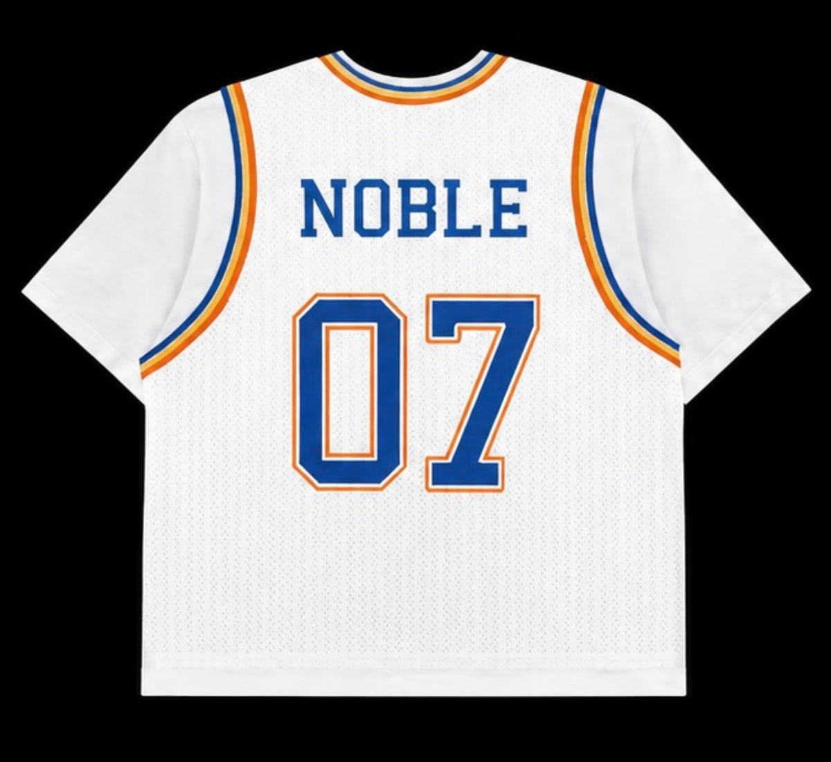NOBLE BASKETBALL TEE WHITE