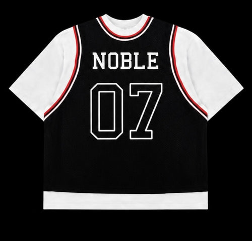 NOBLE BASKETBALL TEE BLACK