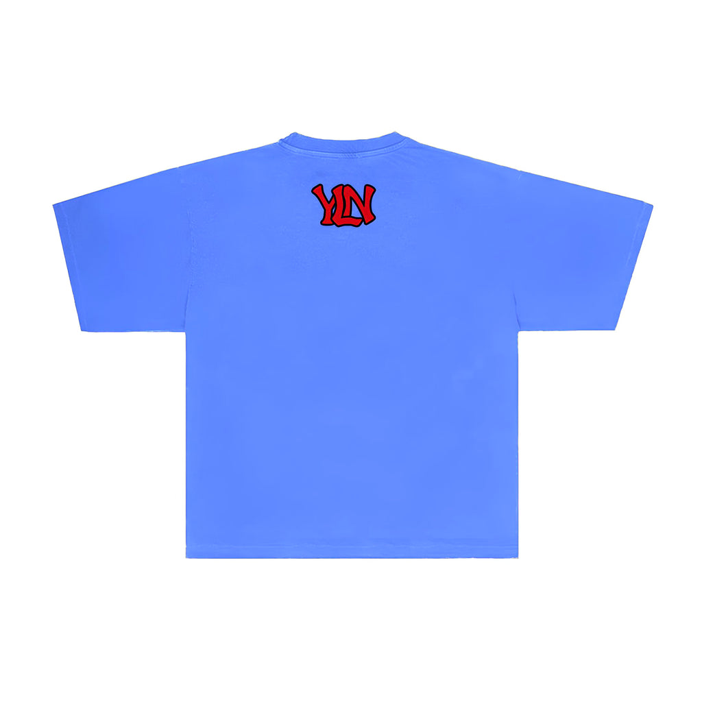 SAVE THE WORLD TEE BLUE